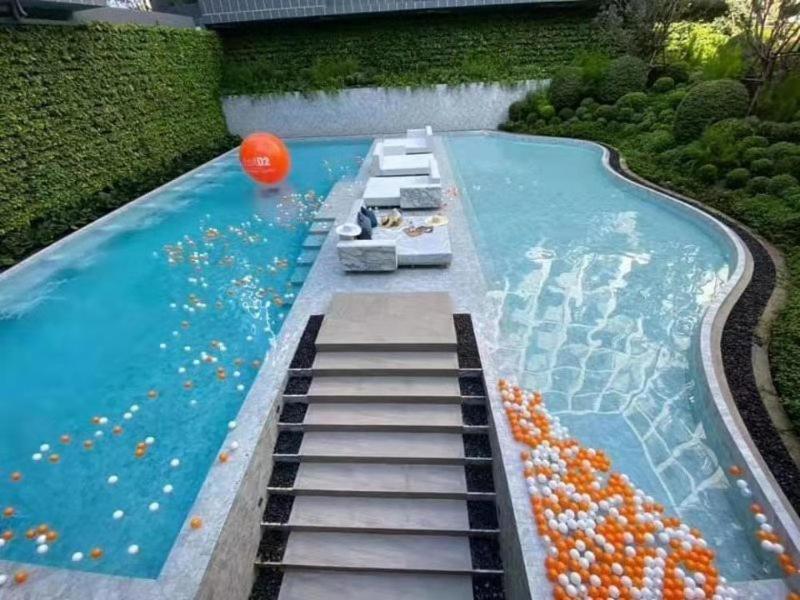 D2 Residences Huahin 华欣市中心近海滩近商场酒店式公寓可加床有连通房型 Exterior foto